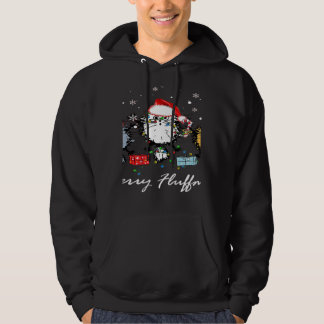 Sudadera Three Cat Mery Fluffmas Merry Christmas Cat
