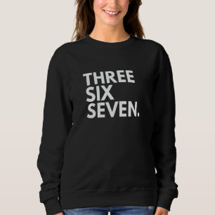 Sudadera THREE SIX SEVEN Código de área 367 Quebec QC Quebe