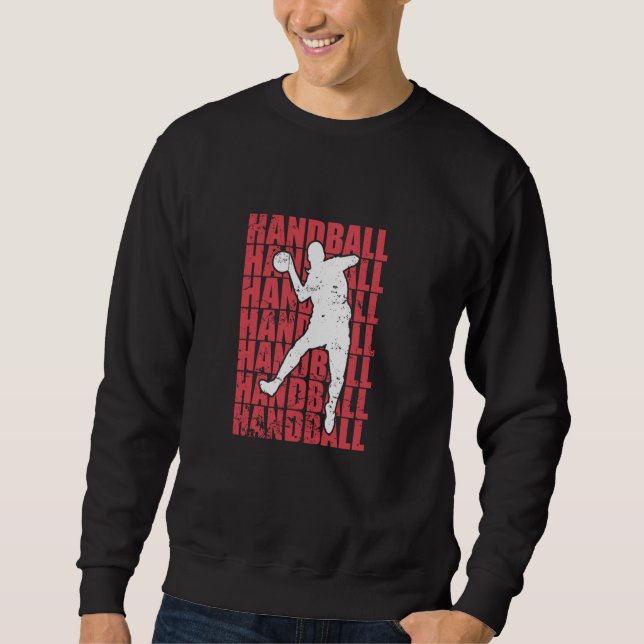 Sudadera Throw fuerte de balonmano (Anverso)