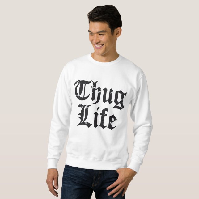 Sudadera Thug Life (Anverso completo)