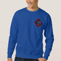 Thunderbird Golf Crewneck Sweatshirt - Azul clásic