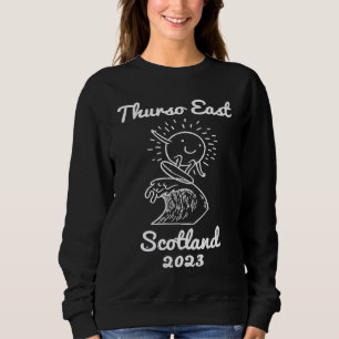 Sudadera Thurso Este Caithness Escocia Surf Surfing Recuerd