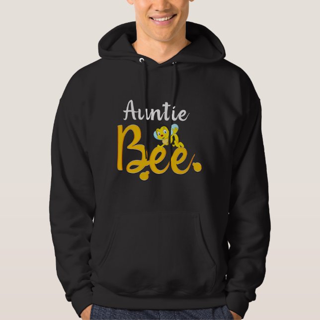 Sudadera Tía Abeja Ropa para el Primer Día de la Familia Ab (Anverso)
