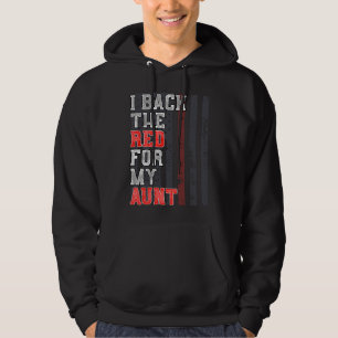 Sudadera Tía bombera sobrina sobrino apoyo rojo americano