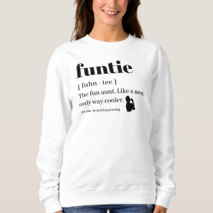 Sudadera Tía de definición de funtie de corte moderno