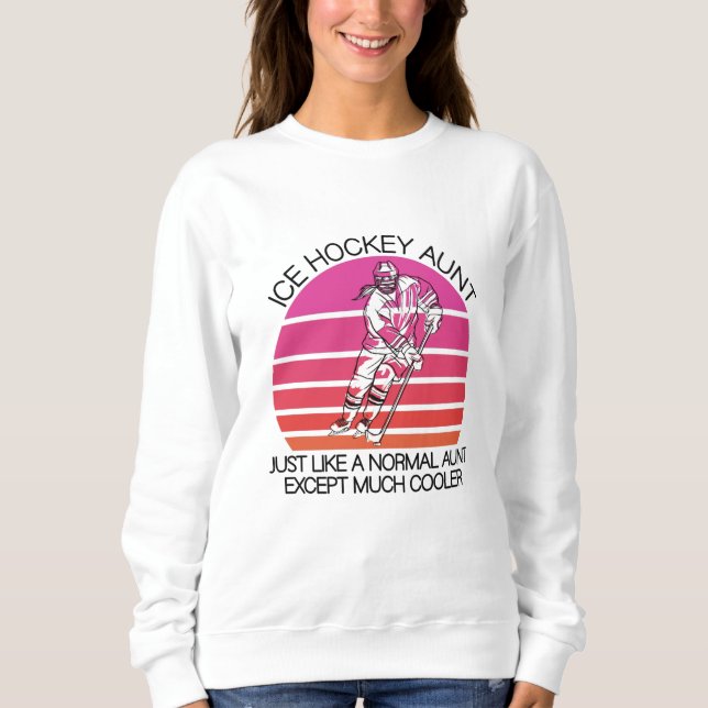 Sudadera tía de hockey sobre hielo (Anverso)