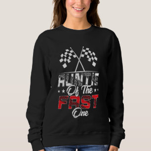 Sudadera Tía De La Rápida Carreras De Primer Cumpleaños F