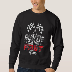Sudadera Tía De La Rápida Carreras De Primer Cumpleaños F