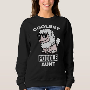 Sudadera Tía de perro caniche más fría