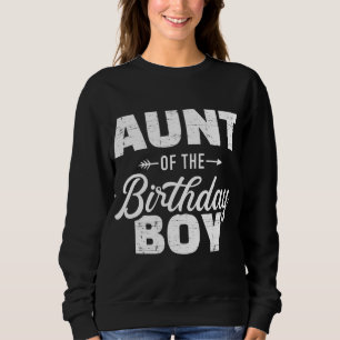 Sudadera Tía del hijo de cumpleaños haciendo pareja con la