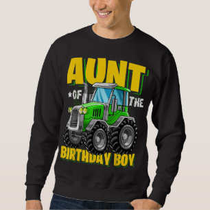 Sudadera Tía del Tractor Familiar de Cumpleaños B