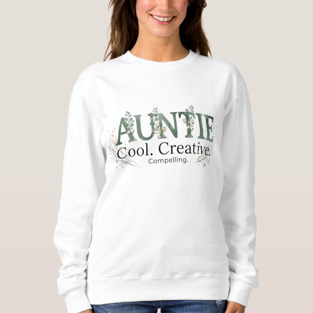 Sudadera Tía Fría Cita Creativa y Convincente (Anverso)