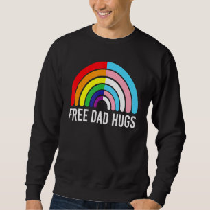 Sudadera Tía Libre Abraza La Bandera Transgénero Arcoiris L