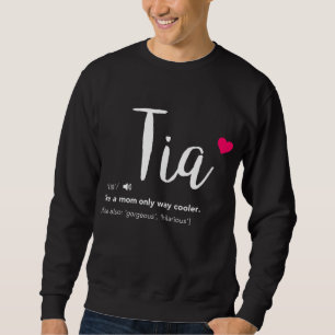 Sudadera Tia Like a Mom Only Cooler - Puede mantener la cal
