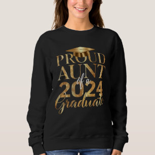 Sudadera Tía orgullosa de una graduación de la promoción de