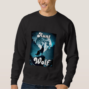 Sudadera Tía Wolf Matando a la tribu familiar Wolves Moon T