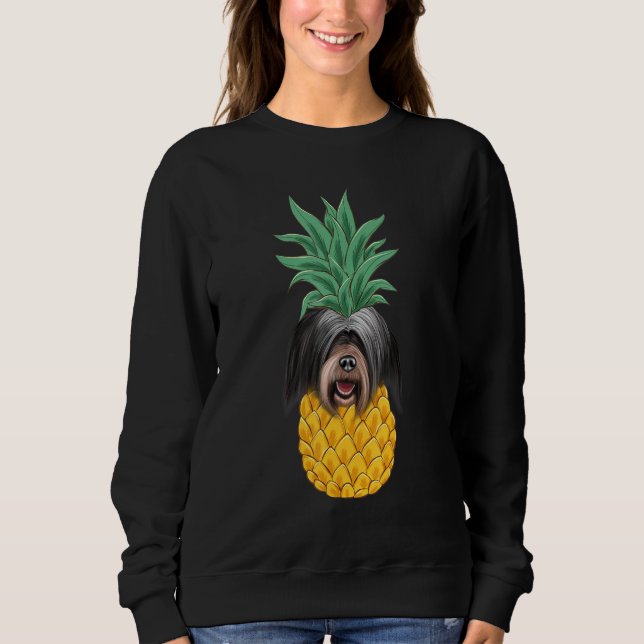 Sudadera Tibetan Terrier Pineapple Dog (Anverso)