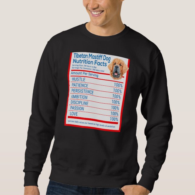 Sudadera Tibetano Mastiff Dueño De Raza De Perro Divertido  (Anverso)
