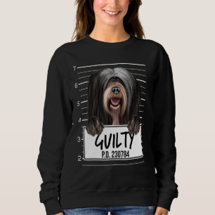 Sudadera Tibetano Terrier Mugshot Guilty Dog