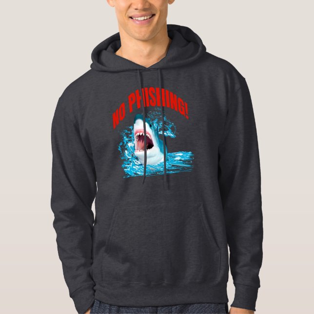 Sudadera Tiburón Divertido Sin Phishing (Anverso)