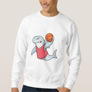 Sudadera Tiburón en deportes con baloncesto