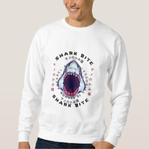 Sudadera tiburón, mordedura Elegante regalo moderno de mo