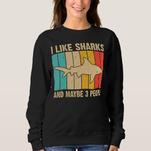 Sudadera Tiburón Para Niños Hombres Mujeres Tiburones Anima