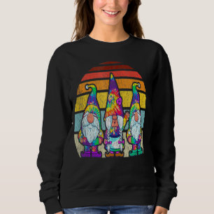 Sudadera Tie Dye Gnomes Hippie Trippy Psicodélico Retro Vin