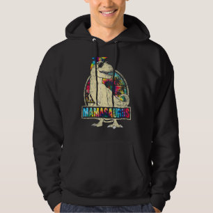 Sudadera Tie Dye Mamasaurus Dinosaur Rex Mama Mamá