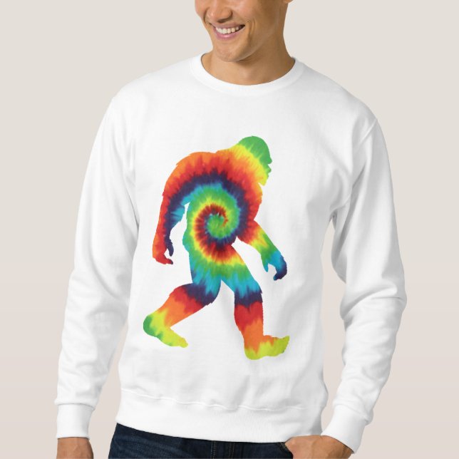 Sudadera Tie Dye Pie Grande  (Anverso)