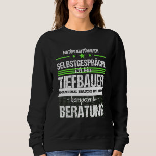Sudadera Tiefbauer Sitio De Construcción Digger Driver Prof