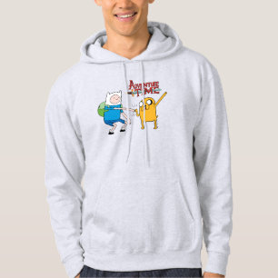 Sudadera Tiempo de aventura Finn & Jake Fist Bump