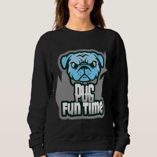 Sudadera tiempo de diversión de pug Classic T-Shirt 152