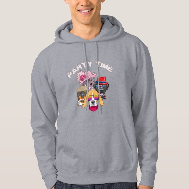 Sudadera Tiempo de fiesta (Anverso)
