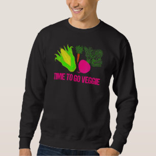 Sudadera Tiempo De Ir Vegetarianos Vegetarianos Vegetariano