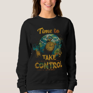 Sudadera Tiempo de tomar el control - Afirmación y motivaci