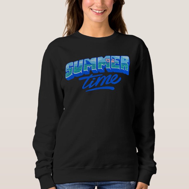 Sudadera Tiempo de verano (Anverso)