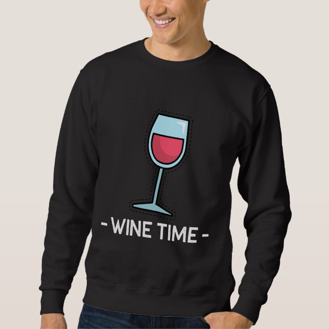 Sudadera Tiempo de vino 71 (Anverso)