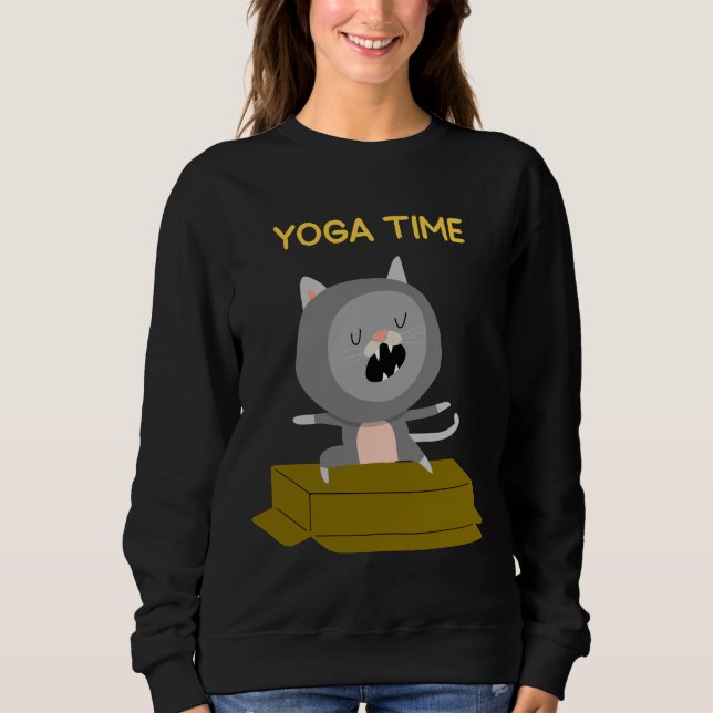 Sudadera Tiempo de yoga 94 (Anverso)