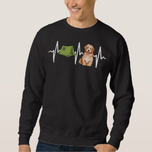 Sudadera Tienda de campaña Havanesa Heartbeat Dog