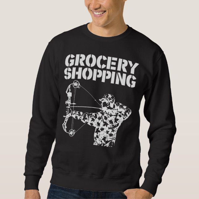 Sudadera Tienda de compras Bowhun Archer Deer Hunter (Anverso)