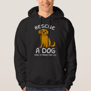 Sudadera Tienda de perros de rescate Adoptar animal