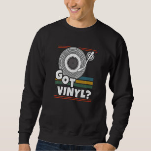 Sudadera Tiene tocadiscos de vinilo LP Tocadiscos vintage c