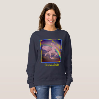 Sudadera Tienes este arco iris volador de Unicornio Inspira
