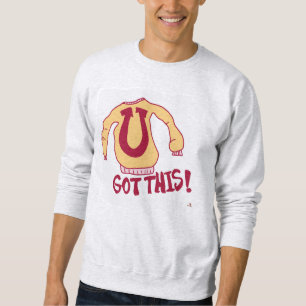 Sudadera Tienes Este Dibujo Animado Divertido De Universida