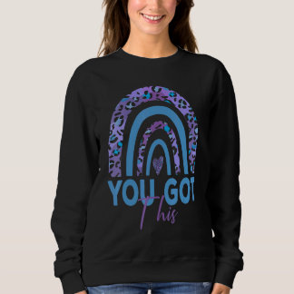 Sudadera Tienes Este Leopardo Arcoiris Para El Estudiante D