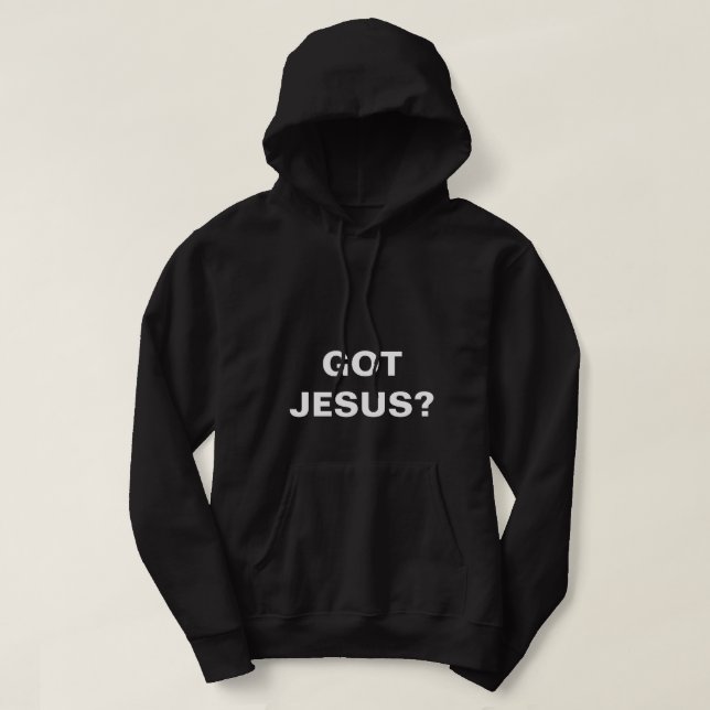 SUDADERA ¿TIENES JESÚS? (Diseño del anverso)