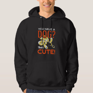 Sudadera Tienes un perro que es adorable Banana Ball Python