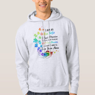 Sudadera ¿Tienes una hija autista o un hijo? Hermana