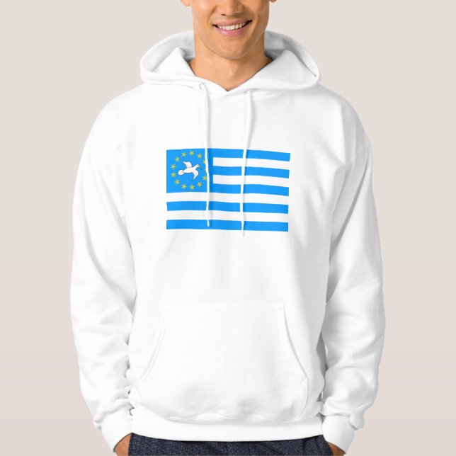 Sudadera Tierra de Ambazonia - de Amba - bandera de (Anverso)
